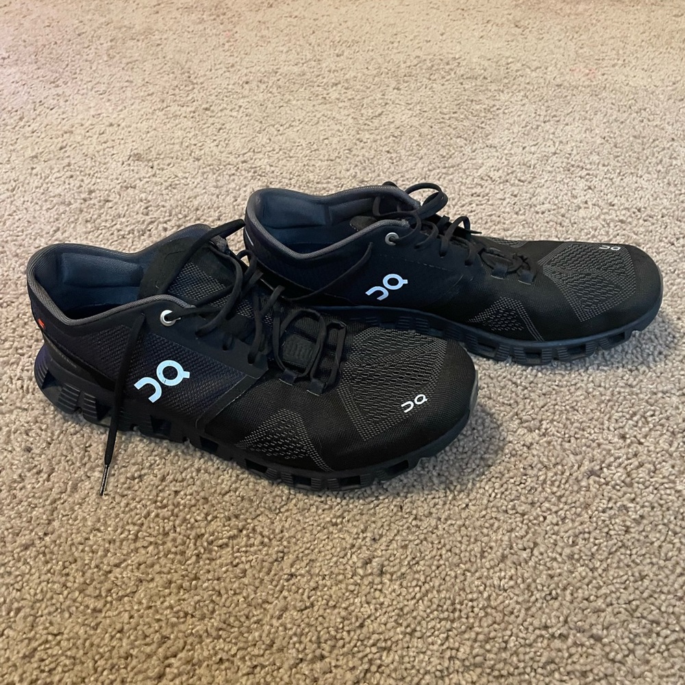 Mens black On Cloud shoes